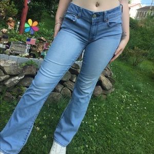 AE Bootcut Light Blue Jeans